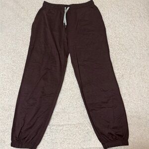 Kirkland signature women’s Brown Jogger Pants- medium